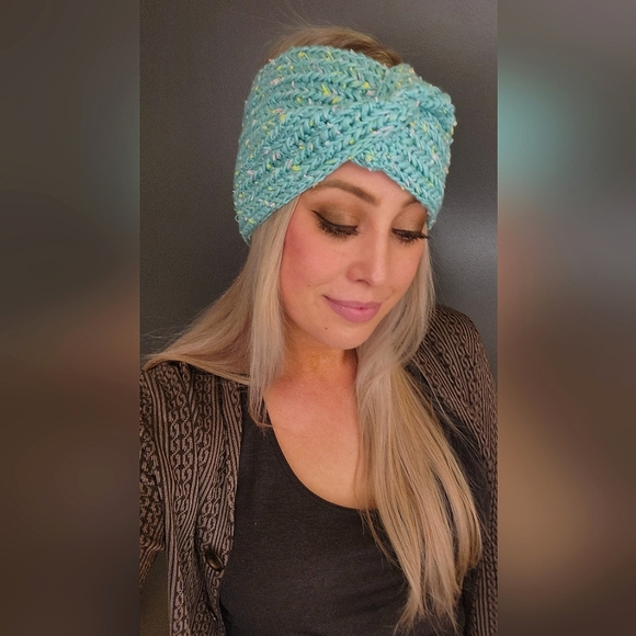 Handmade Twisted Earwarmer - Picture 2 of 7